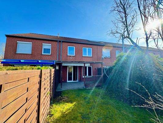 Hausansicht von hinten / Garten