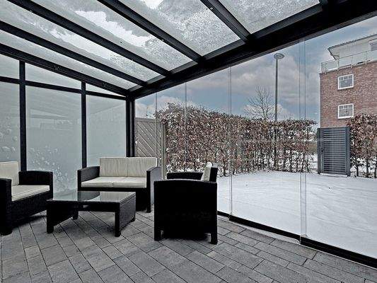 überdachte Terrasse Ansicht 2