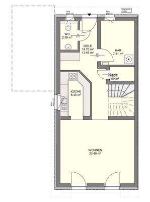 Grundriss Erdgeschoss