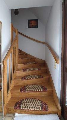 Treppe zum OG