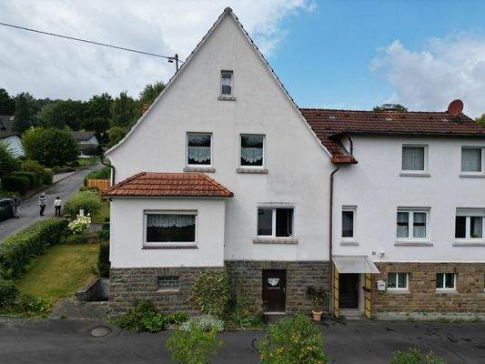 Außenansicht vom Wohnhaus 