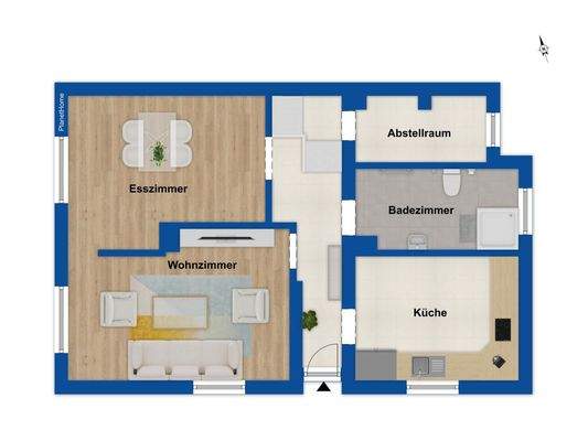 Grundriss Erdgeschoss