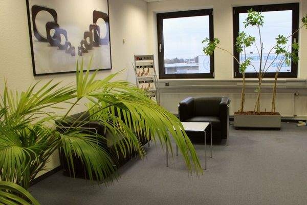 Empfang und Wartebereich