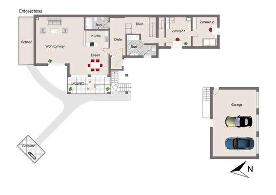 Grundriss Erdgeschoss