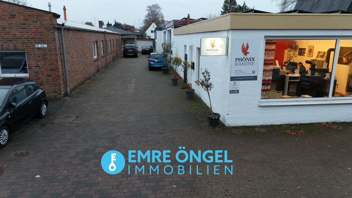 Ansicht Durchgang Bungalow