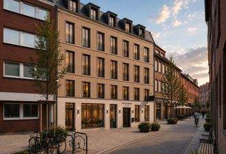Neugestaltung der Hörsterstraße (Visualisierung)