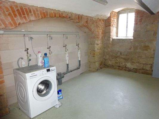 Waschraum im Keller