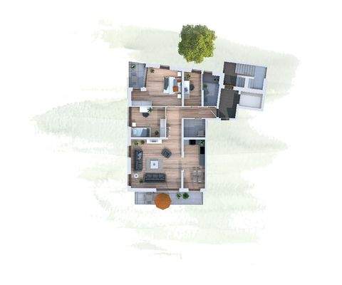 Strehlener Straße Grundriss WE 7