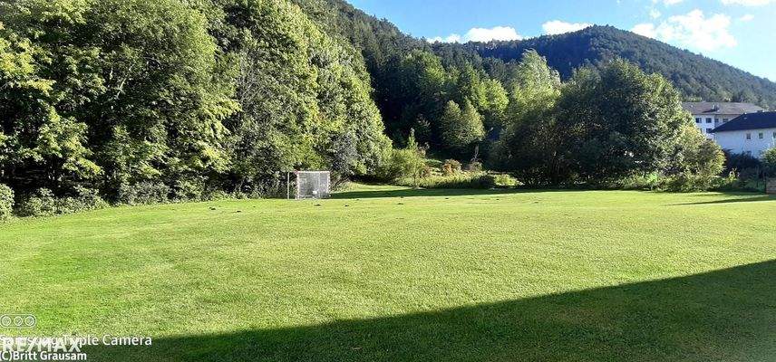 Wandergebiet gleich hinter dem Haus