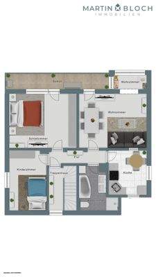 Grundriss Obergeschoss