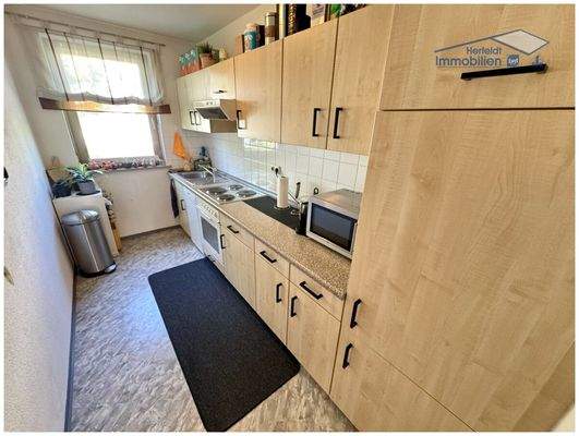 Gepflegter Küchenbereich