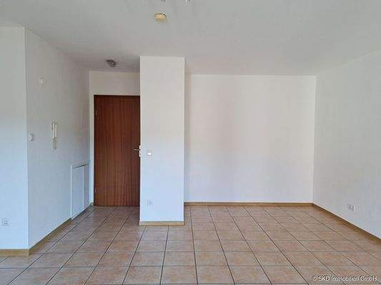 Schlafbereich und die Diele