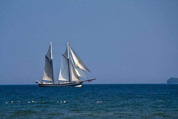 Blick aufs offene Meer