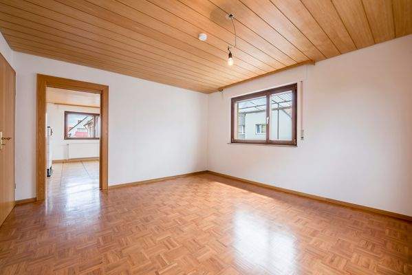 OG, Schlafen zum Wohnen