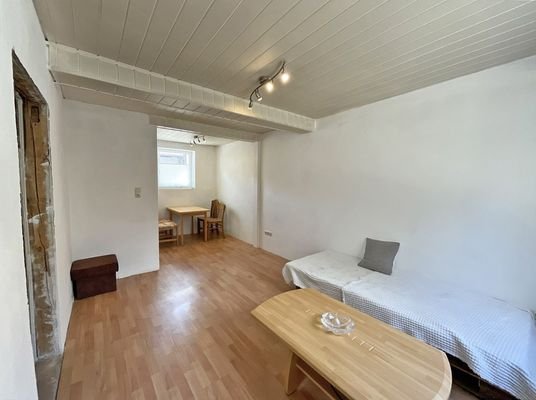 Haus 1 - Wohnzimmer mit Blick ins Esszimmer