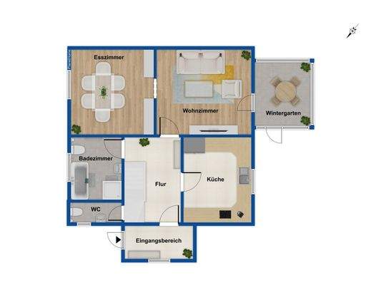 Grundriss Erdgeschoss