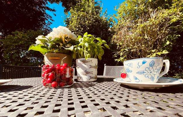 schöner Aussenbereich.