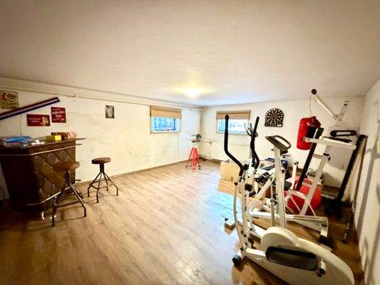 Hobbyraum im Untergeschoss