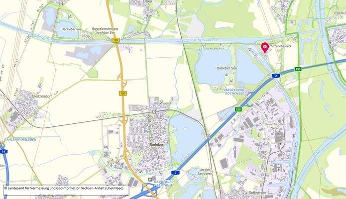 Detailkarte zur Lage 