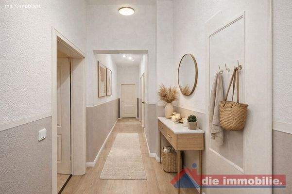 Flur_2 mit KI möbliert