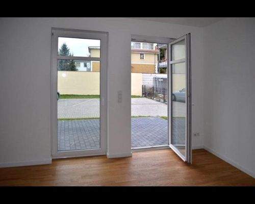 Schlafzimmer mit Terrasse