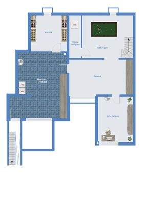Grundriss Untergeschoss