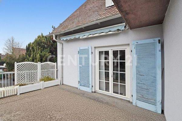 Terrasse im Erdgeschoss