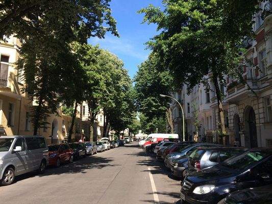 Die Nollendorfstraße....