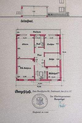 Grundriss Obergeschoss
