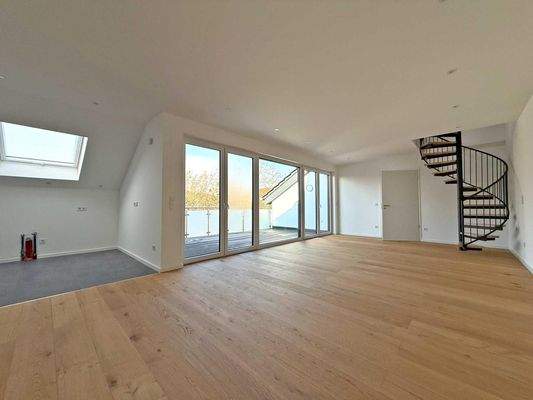 Wohn- und Essbereich mit Küche