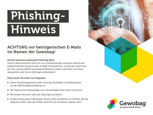 Phishing-Hinweis