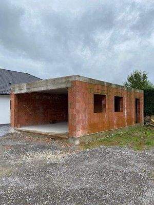 Doppelgarage 9 m x 6 m