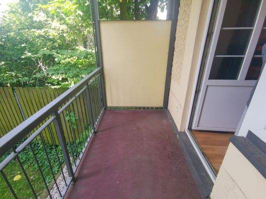 Großzügiger Balkon