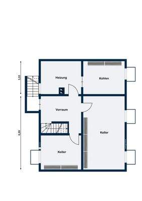 Grundriss Kellergeschoss