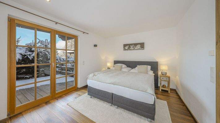 KITZIMMO-Exklusive Gartenwohnung in Top-Ruhelage auf der Bichlalm - Immobilien Kitzbühel.