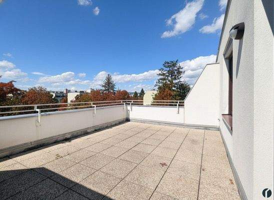 Großzügige West-Terrasse