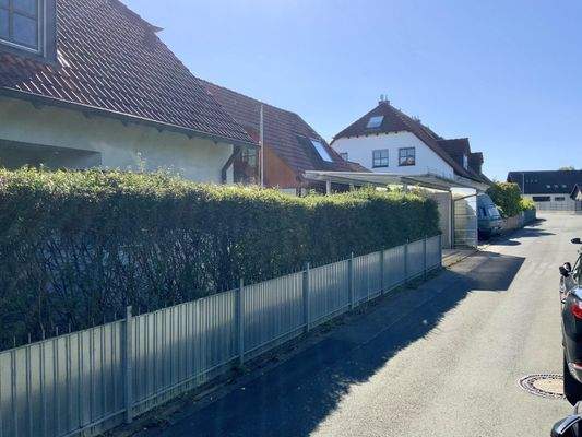 Blick aus der Nachbarschaft