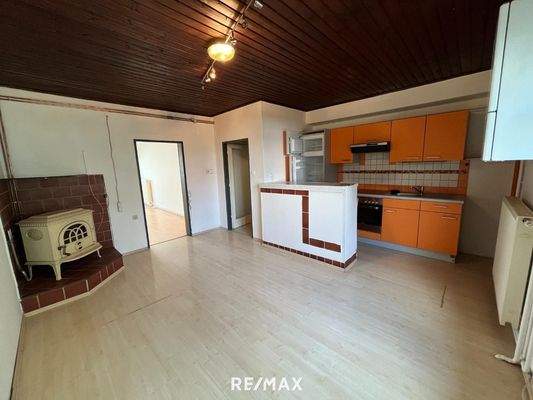 Wohnbereich mit Küche