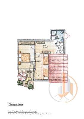 Grundriss Obergeschoss