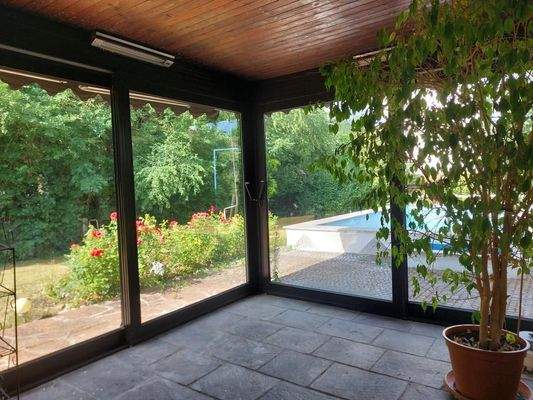 Blick in den Wintergarten