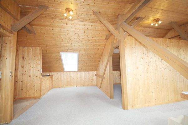 Offenes Wohnkonzept mit Schlafzimmer