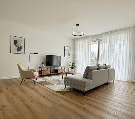 Wohn-/Essraum KI-Homestaging