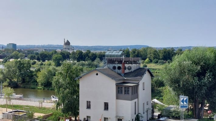 Ausblick Balkon