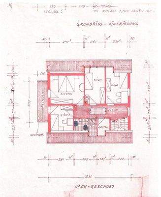Grundriss Dachgeschoss