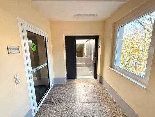 Barrierearmes Treppenhaus