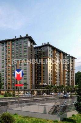 City and Nature View Apartments Near the Mall in Eyupsultan