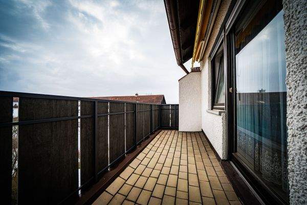 Balkon Küche & Schlafzimmer