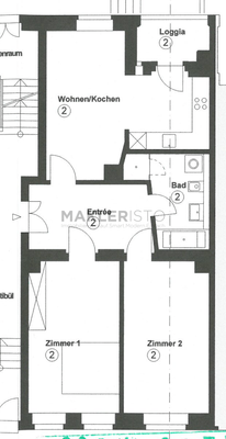 Grundriss WE02, EG rechts