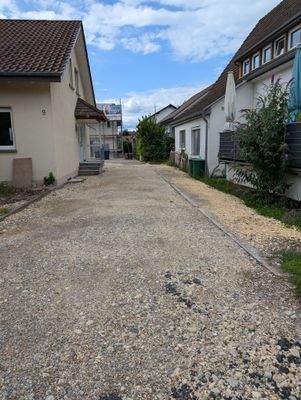Zufahrt zum Grundstück