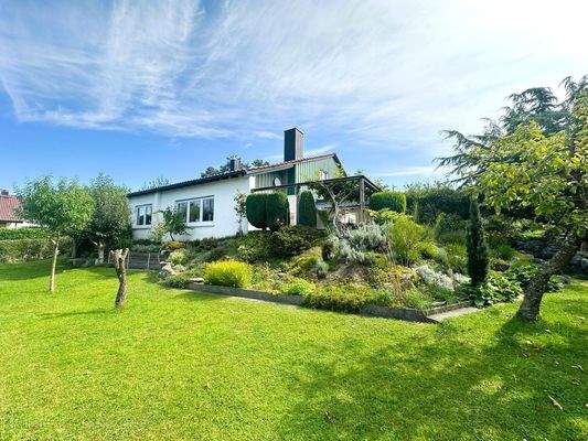 Hausansicht Gartenbereich